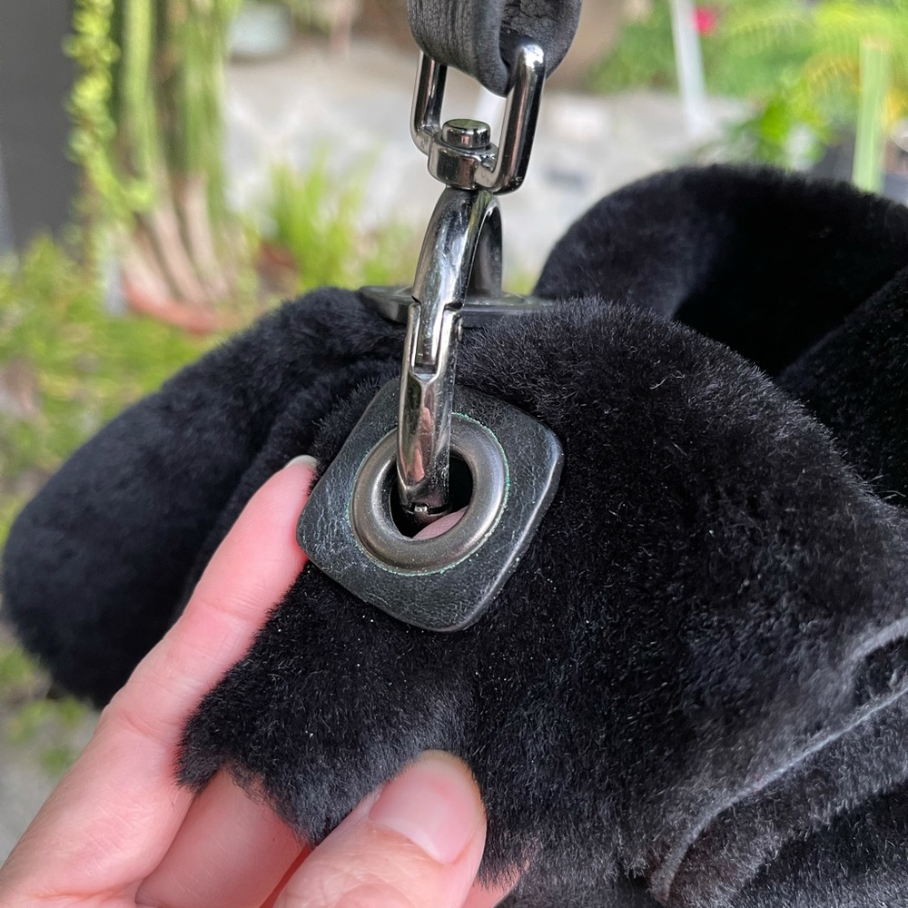 Jamin Puech Fur Handbag One Shoulder Bag Chain Po… - image 8